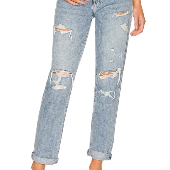 PISTOLA Presley High Rise Relaxed Roller - Picture 2 of 5